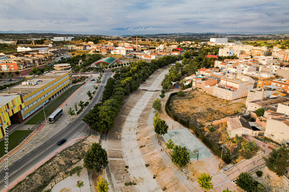 Fototapeta premium view of the city