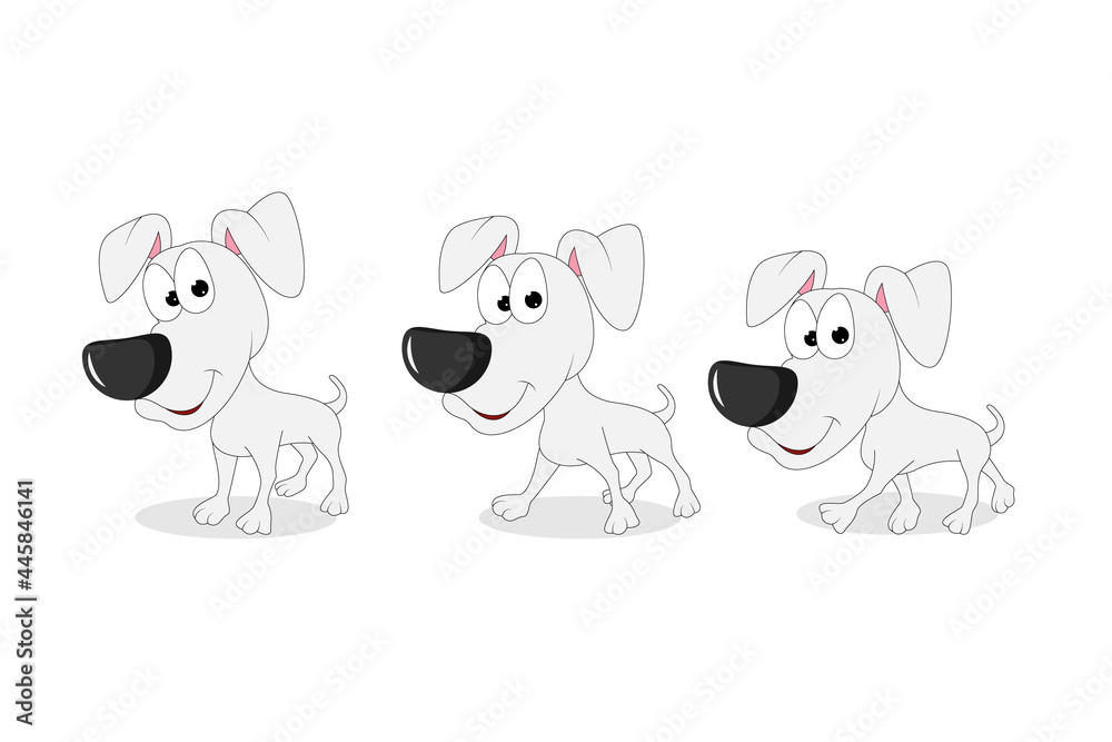 cute dog animal cartoon vector illustration cute dog animal cartoon vector illustration