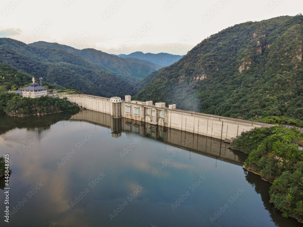 広島県世羅町　八田原ダムの風景