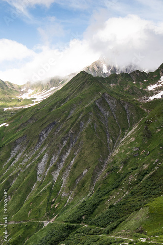 mountain in the french alps