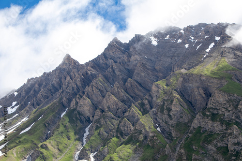 mountains in the french alps