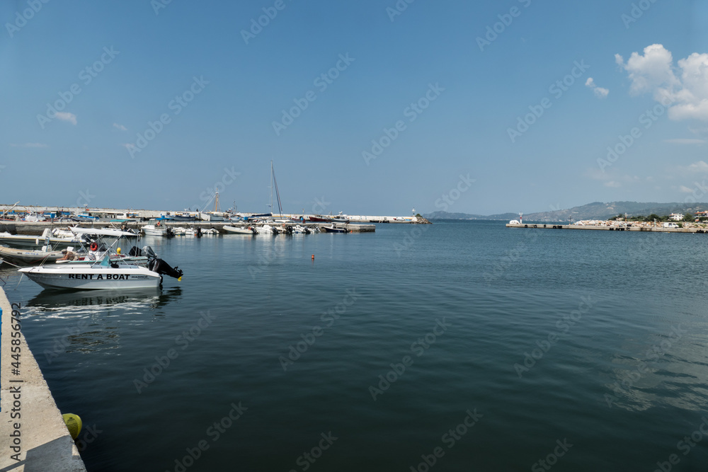 Greece, Nea Skioni, the fishing port