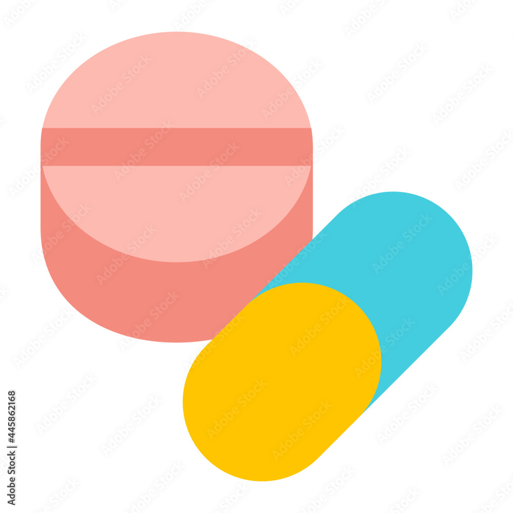 pill flat icon