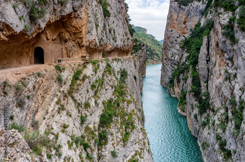 Landscape in Congost de Mont-rebei , Spain photo