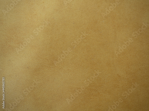 A close-up shot of the surface of leather used for handmade