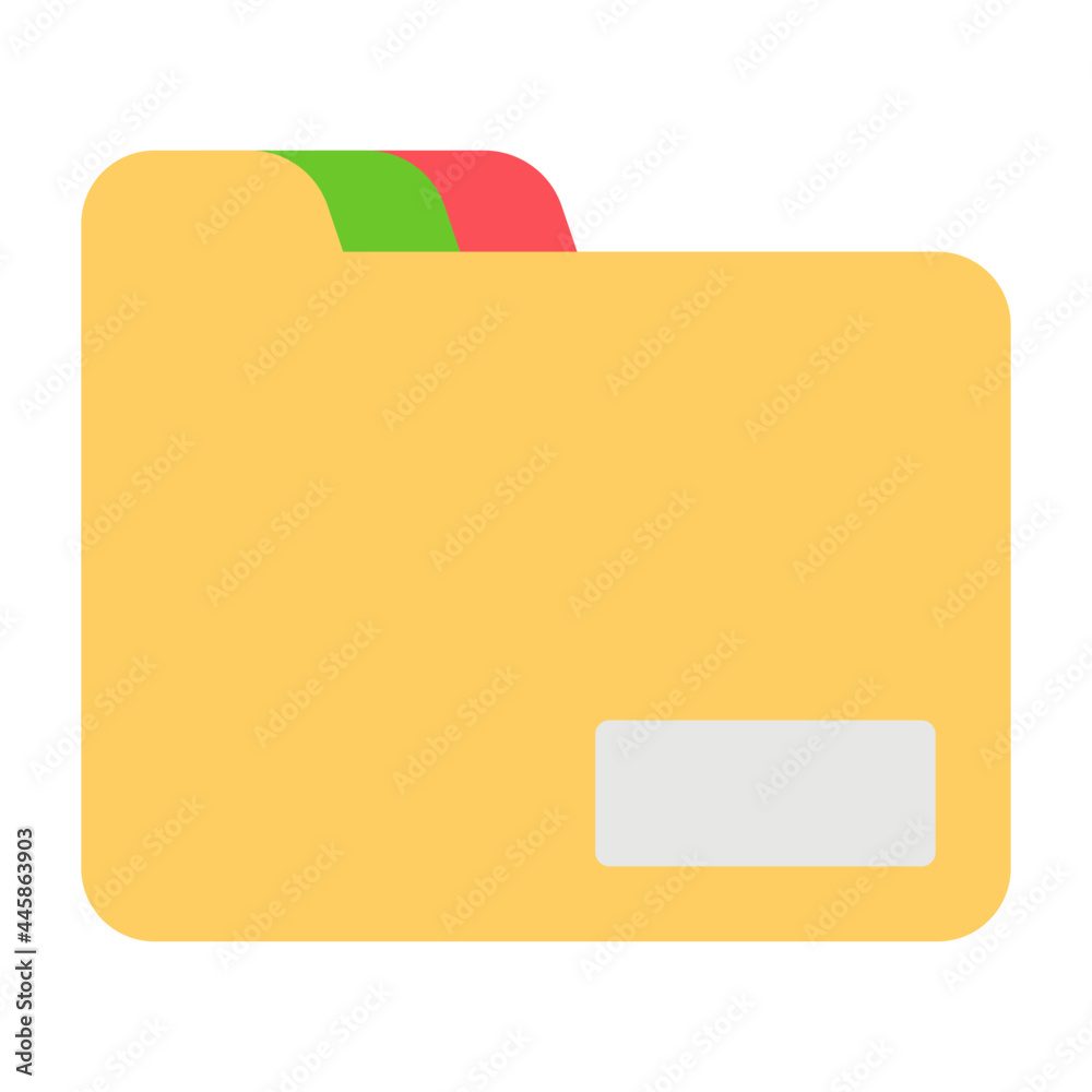 folder flat icon