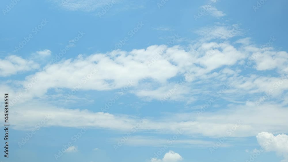 4K Sky Time lapse, Clear very nice soft blue sky, white rolling, fast motion time lapow cloud base clouds in horizon, Beautiful cloud space weather beautiful blue sky glckground.
4K Sky Time lapse, Clear very nice soft blue sky, white rolling, fast motion time lapow cloud base clouds in horizon, Beautiful cloud space weather beautiful blue sky glckground.