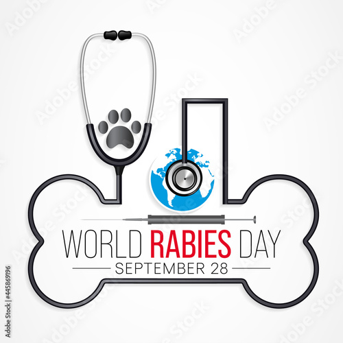 World Rabies day is observed every year on September 28, it is a preventable viral disease most often transmitted through the bite of a rabid animal, it infects the central nervous system of mammals.