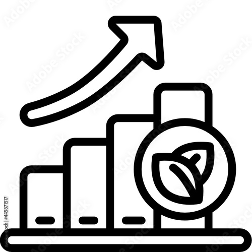 economic disparities line icon