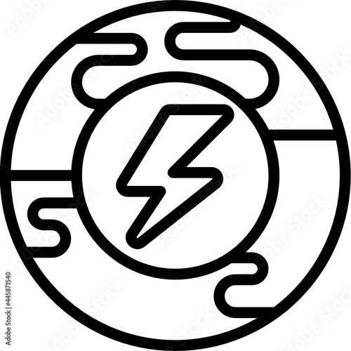 energy line icon