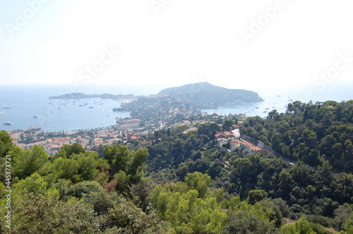 View of the coast. Cote d Azur