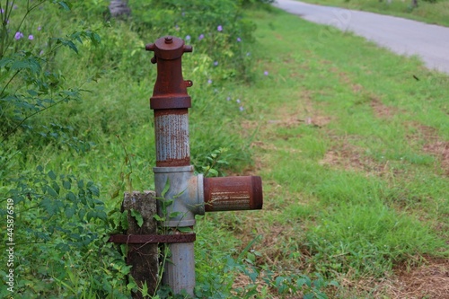water pump in the park