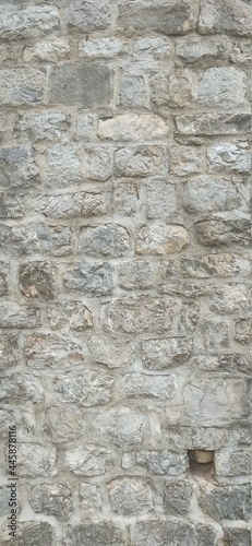  Stone road texture, old cobblestone pavement
