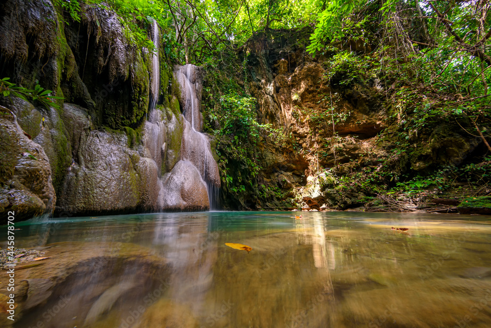 Wang Tong Waterfall located in Buatong Waterfall and Chet Si Fountain