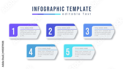 Colorful Business Info graphic design template Vector with icons and options or steps. Can be used for process diagram, presentations, work-flow layout, banner, flowchart, info graph