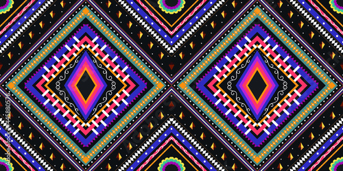 Stunning geometric background.contemporary tribal style seamless pattern.pattern ethnic graphic design print.Henna Mandala.Tribal African Inspired Pattern.carpet,wallpaper,wrapping,embroidery sty