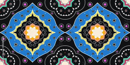 Stunning geometric background.contemporary tribal style seamless pattern.pattern ethnic graphic design print.Henna Mandala.Tribal African Inspired Pattern.carpet,wallpaper,wrapping,embroidery sty