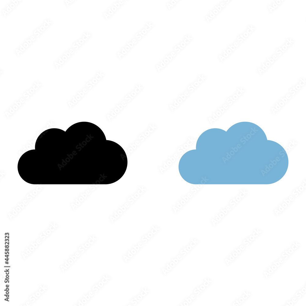Cloud Icon Vector Cloud Icon Vector