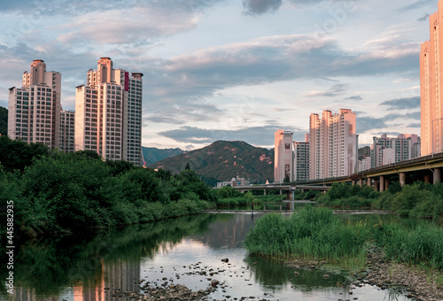Scenery of Anyang City, Gyeonggi-do, Korea photo