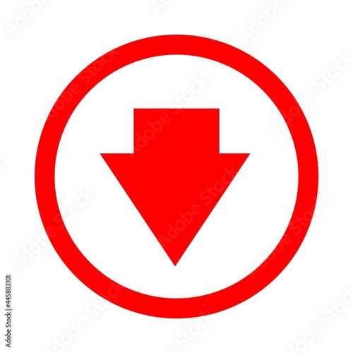 red arrow icon