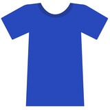 T-Shirt in blue