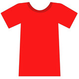 T-Shirt in Red