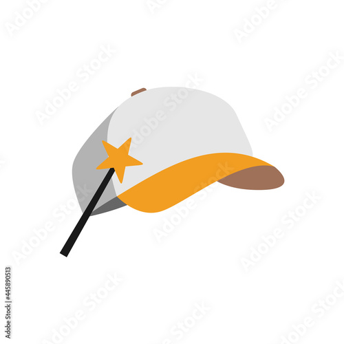 Illustration Vector Graphic of Magic Hat Logo. Perfect to use for Technology Company