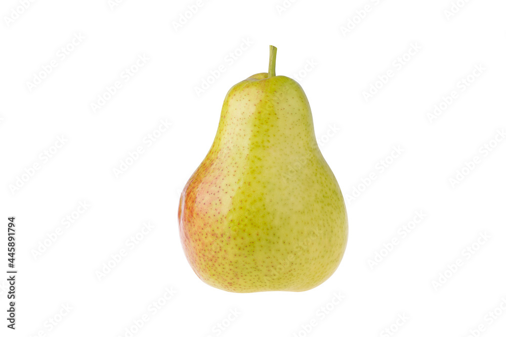 Green Pears isolated on a white background Green Pears isolated on a white background