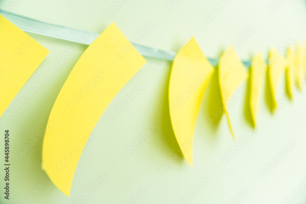 yellow paper leaves yellow paper leaves