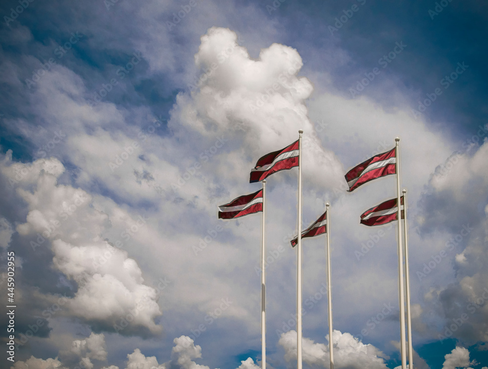 Flags of the Republic of Latvia