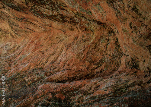 Fragment of the vault of the Gutmana cave, Turaida, Latvia © Severas