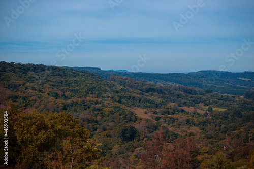 autumn landscape in the mountains