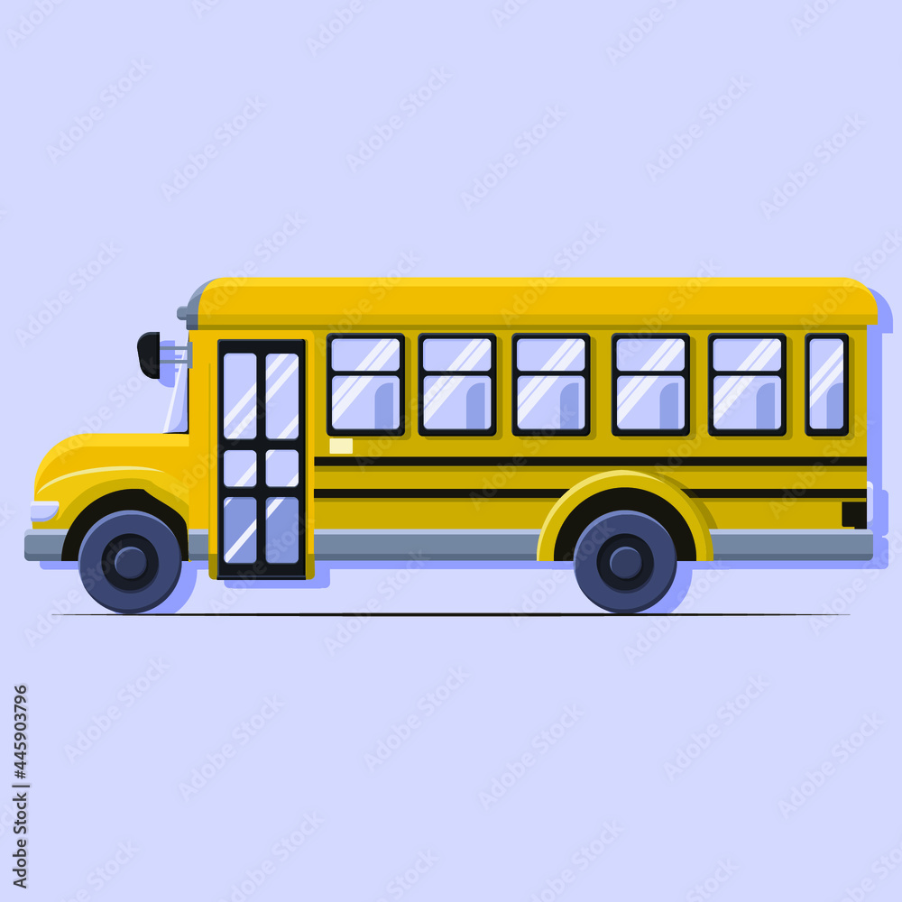 Education. School bus. 
Yellow bus.