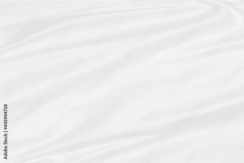 Clean woven soft fabric white abstract smooth curve shape decorative fashion textile background Clean woven soft fabric white abstract smooth curve shape decorative fashion textile background