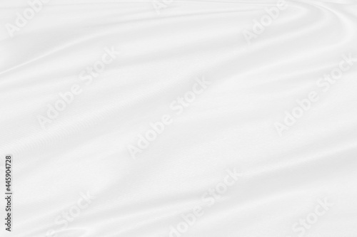 Clean woven soft fabric white abstract smooth curve shape decorative fashion textile background