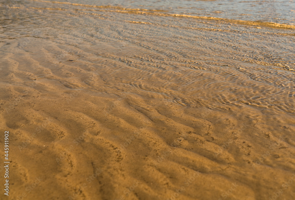 Fototapeta premium Low tide of the Beach