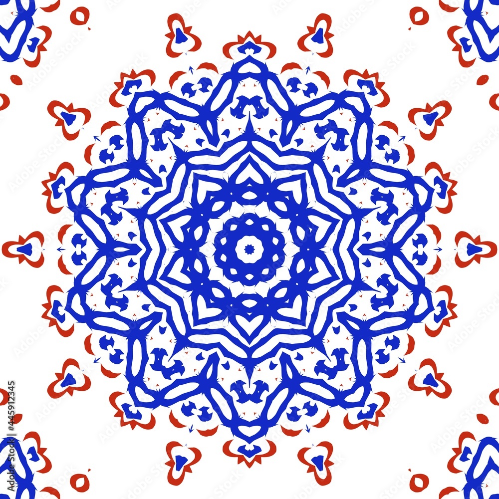 Abstract illustration with floral pattern design. Abstract illustration with floral pattern design.