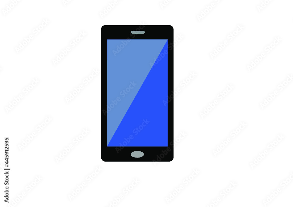 mobile phone isolated on white background mobile phone isolated on white background