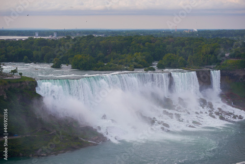 View of Horseshoe Fall  Niagara Falls  Ontario  Canada.