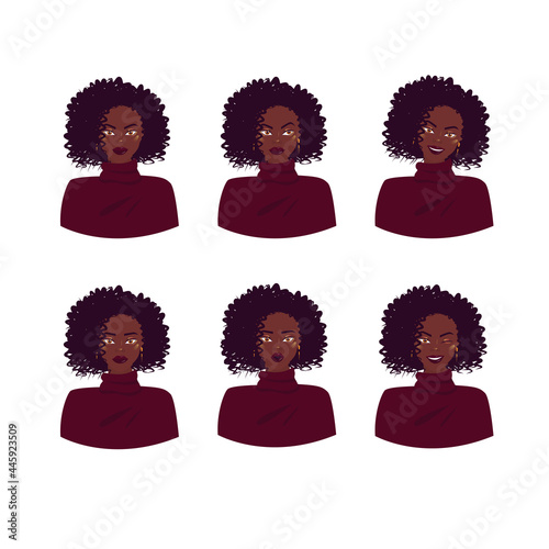 Black girl / woman emotions