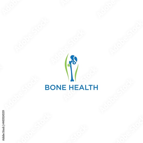 bone health logo vector
