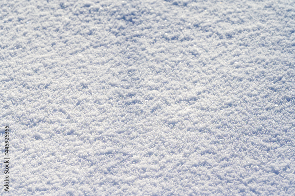 Snow and snowflakes season, texture of loose and dry snow. Snow and snowflakes season, texture of loose and dry snow.