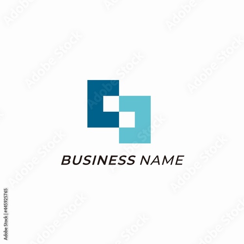 logo vector home design and letter C