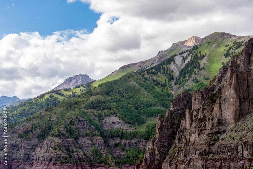 Mountain landscape Mountain landscape