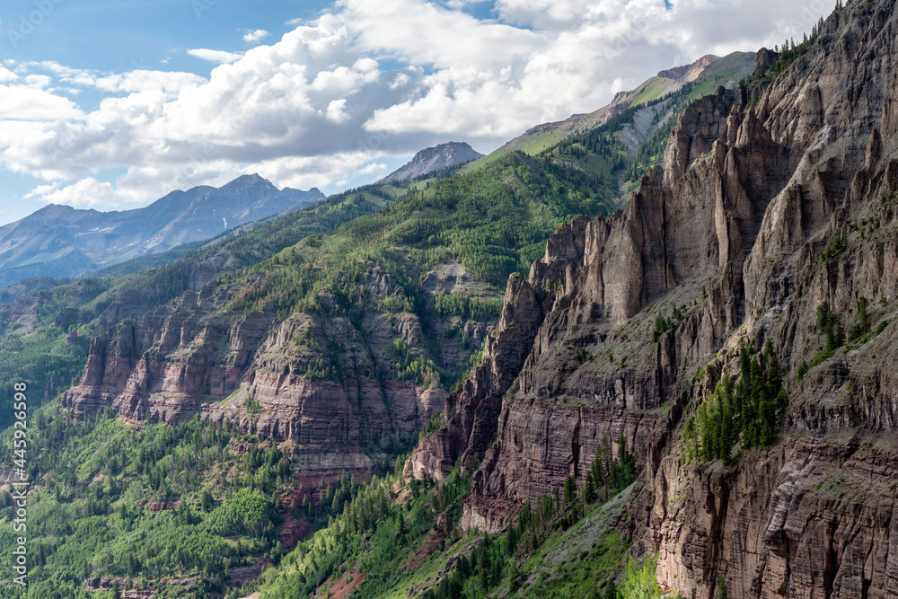 Naklejka premium Mountain landscape