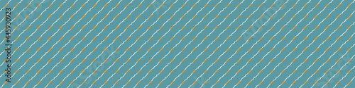 Summer tropical stripe seamless border pattern. Bright retro broken line banner edge. Fun gender neutral gift wrap masking taper decor washi ribbon trim in vector.