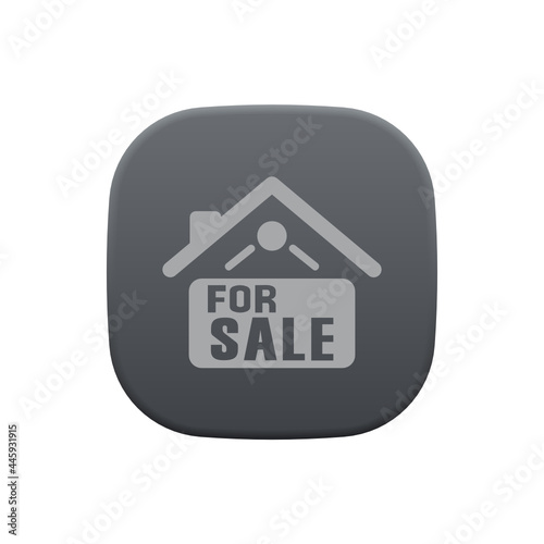 Home For Sale Sign - Sticker