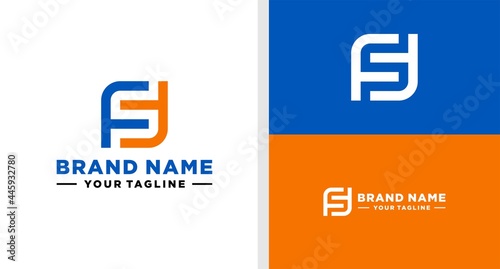 FS LOGO NEGATIVE SPACE SIMPLE EDITABLE