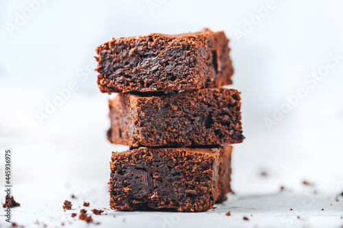 Chocolate brownie fudgy delicious dessert cake pudding recipe