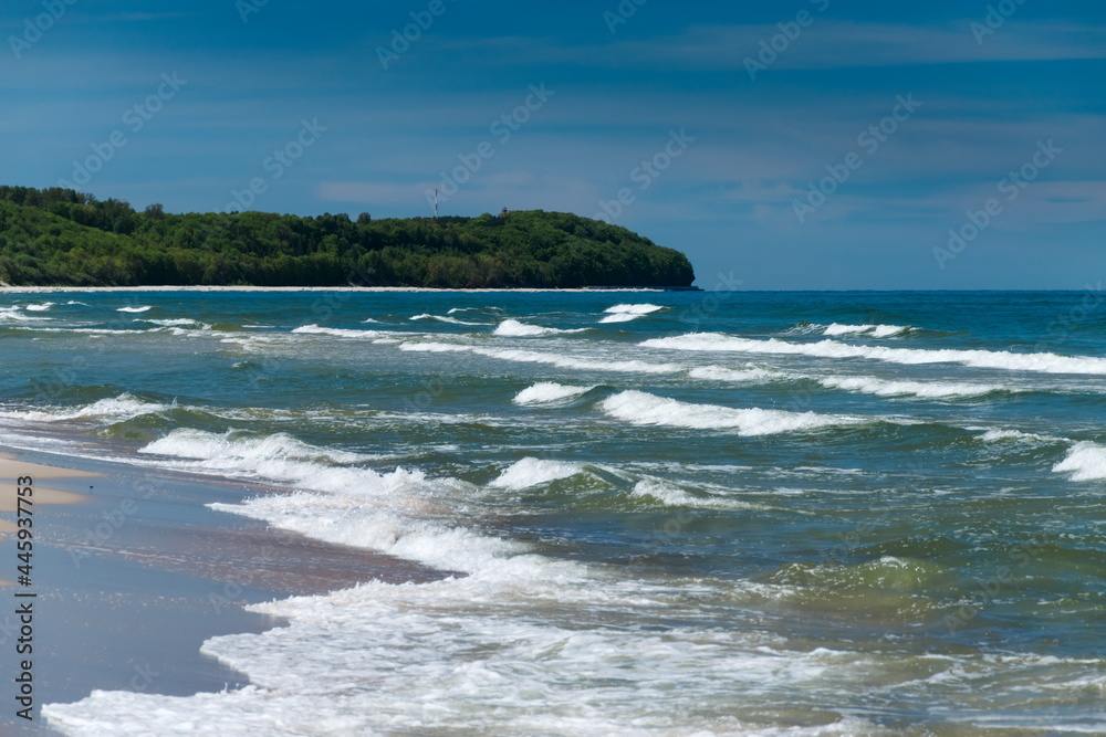 Sunny day over the Baltic Sea